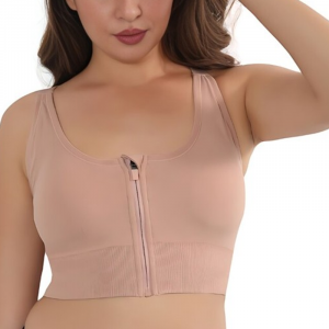 Full Coverage Removable Padding Workout Bra With All Day Comfort