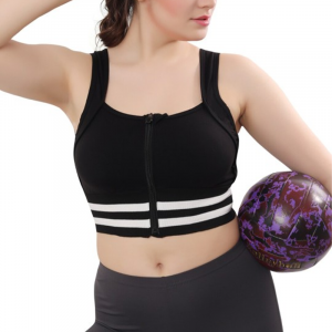 Full Coverage Lightly Padded Workout Bra With Side Shaper