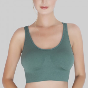 Full Coverage Removable Padded Rapid-Dry Sports Bra With All Day Comfort