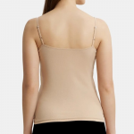 Super Combed Cotton Rib Camisole with Adjustable Straps