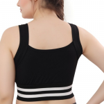 Full Coverage Lightly Padded Workout Bra With Side Shaper