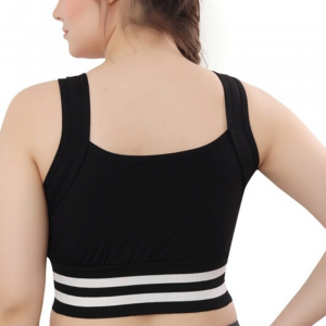 Full Coverage Lightly Padded Workout Bra With Side Shaper